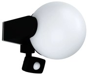 Eglo Rubio 99573 mozgásérzékelős kültéri falilámpa, 1x15W E27, IP44