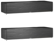 2 db polietilén napozóágyhuzat 12 fűzőlyukkal 205x75x40 cm