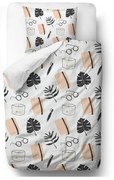 Hygge Moment pamut-szatén ágyneműhuzat, 135 x 200 cm - Butter Kings