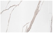 Zuhanytálca Bazalt CARRARA WHITE 80x100