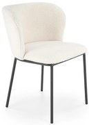 K518 étkezőszék krém fekete