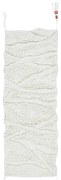 Fehér mosható kézi szövésű gyapjú futószőnyeg 70x200 cm Enkang Ivory – Lorena Canals