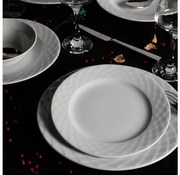 24 darabos fehér/porcelán étkészlet