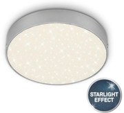 Briloner 7073-414 -LED Mennyezeti lámpa STAR SKY LED/16W/230V átm. 21 cm ezüst