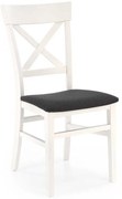 Rebecca étkezőszék, fekete / fehér