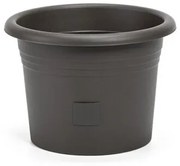 Plastia Narza öntözőedény 40 cm átmérőjű, antracitszínű, 40 cm átmérőjű