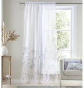 Fehér függöny 183x140 cm Meadowsweet Floral - Catherine Lansfield