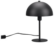 Matt fekete asztali lámpa (magasság 30 cm) Nola – Trio