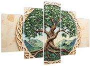 Kép – Fonott életfa (150x105 cm)
