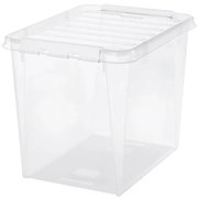 SmartStore Tárolódoboz fehér kapcsokkal Classic,52 l, 52 l