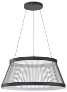 Zuma Line Zuma Line MD3328-2M-3BT - LED Dimmelhető csillár BALL LED/53W/230V 2700-6000K fekete + távirányító ZL0743