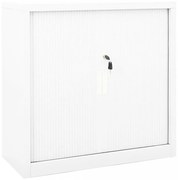 vidaXL fehér acél tolóajtós szekrény 90 x 40 x 90 cm