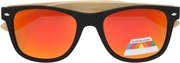 Narancssárga fa hatású tükrös „Wood 2” napszemüveg