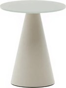 Kerek tárolóasztal üveg asztallappal ø 35 cm Wilshire – Kave Home