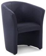 Cuba fotel, fekete