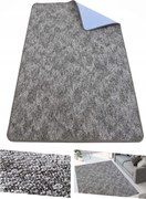 Loft Grafitszőnyeg 200x250 – Hurokszőnyeg, Irodába és Otthonra Marcello