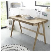 AMIRON tölgy íróasztal