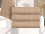 CLARYSSE ELEGANCE törölköző  70x140 cm homokszínű, 100% pamut