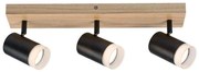 Rabalux 73123 - TORAS mennyezeti spotlámpa 3xGU10/5W/230V tölgy