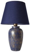 Asztali lámpa RAMZES 1xE27/40W/230V kék