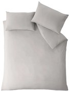 Szürke kétszemélyes ágyneműhuzat 200x200 cm So Soft Easy Iron – Catherine Lansfield