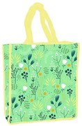 Virág Green shopping bag 34 cm