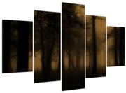 Kép - Sötét erdő (150x105 cm)
