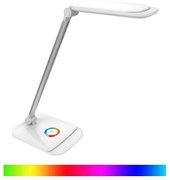 Platinet LED RGB Érintős szabályozható asztali lámpa LED/18W/230V + USB PL0154