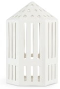 Galleria fehér kerámia lámpás, magasság 18,5 cm - Kähler Design