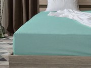 Mentol jersey lepedő 90 x 200 cm