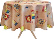 Abrosz Foltálló Kerek Lengyel Színes Figurák Kör 160 cm