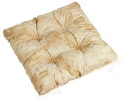 Bellatex Seat Adéla steppelt kígyóbőr barna , 40 x40 cm