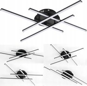 Led mennyezeti lámpa Függőlámpa Kristály Csillár Plafon 4000K fehér semleges modern