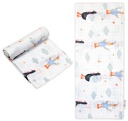 Minőségi pamut pelenka - Tetra Premium, 70x80 cm - fekete Liba, fehér - 1 db 80 x 70 cm 80 x 70 cm 80 x 70 cm 80 x 70 cm 80 x 70 cm 80 x 70 cm 80 x 80 x 70 cm 80 x 70 cm
