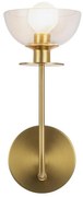 Alora Mood ALM-SYLVIA-1WB-BG-CL - Fali lámpa SYLVIA 1xE14/40W/230V arany