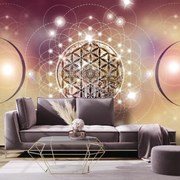 Fotótapéta - Mandala elemekkel (147x102 cm)