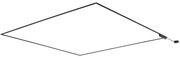 Modern fekete sínrendszer 1 fázisú 800 cm - Magnetic
