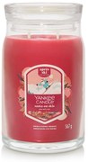 Yankee Candle Illatos gyertya, nagy Signature Santa On Skis, 567 g, L