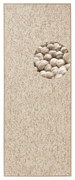 Világosbarna futószőnyeg 80x300 cm Wolly – BT Carpet