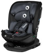 Lionelo - Forgatható autósülés alappal BASTIAAN i-Size 40-150 cm Szürke (Stone)