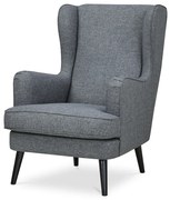 Fülkés fotel GREY2, szürke