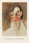 Reprodukció The Girl with the Rosy cheeks - Helene Schjerfbeck