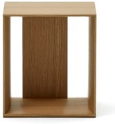 Natúr színű moduláris polcrendszer tölgyfa dekorral 34x38 cm Litto – Kave Home