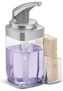Fém szappanadagoló 650 ml - simplehuman