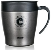 Banquet TAZZA 330 ml utazó hőálló pohár, antracit