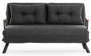 Sando 2 Dark Grey kinyitható kanapé
