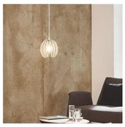 Eglo 63247 - Csillár zsinóron COSSANO PRO 1xE27/60W/230V átm. 30 cm fehér