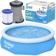 Nagy családi medence szivattyúval BESTWAY 305x76cm 75443