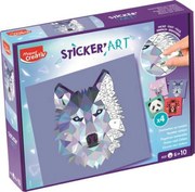 Kreatív matricás készlet, állatok, MAPED CREATIV Sticker' Art (IMAC907055)