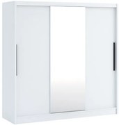 ARIS Gardrobeszekrény Fehér Színben 205 cm